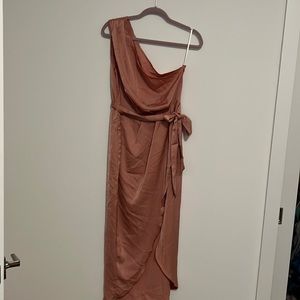 One Shoulder Occasion Dress